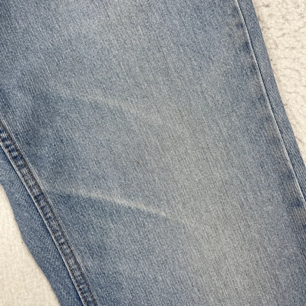 LL Bean Jeans Mens 40x30 Light Blue Cotton Straight Leg Standard Fit Denim Pant